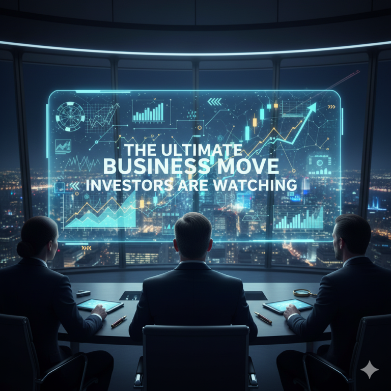 The Ultimate Business Move Investors Are Watching