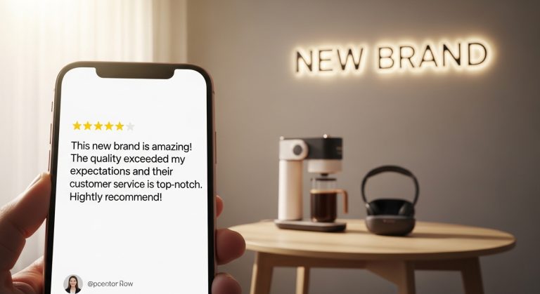 Positive Reviews Build Trust For New Brands